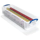 Boîte de rangement boîtes vraiment utiles 22 l transparente