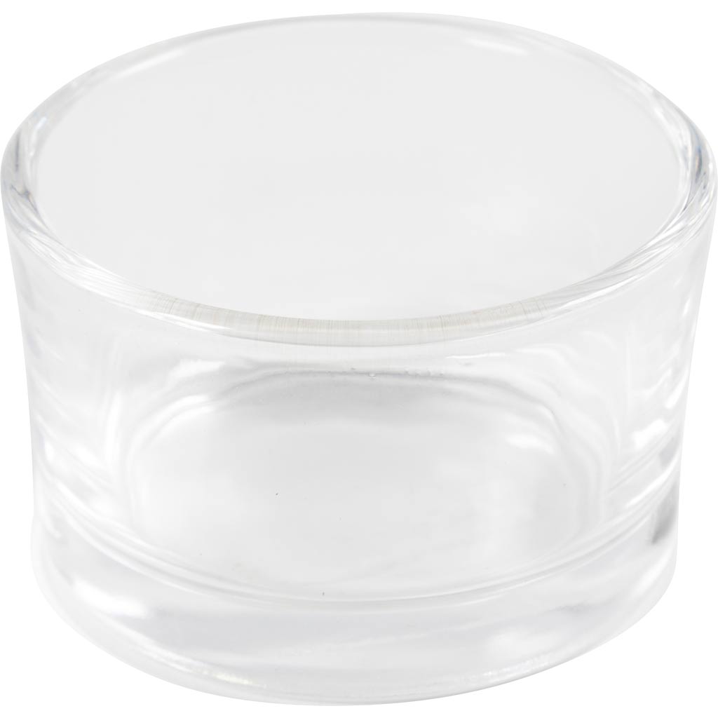 Bougie chauffe-plat Creativ company, h : 3,2 cm, d 5 cm, 48 pièces 1 boîte