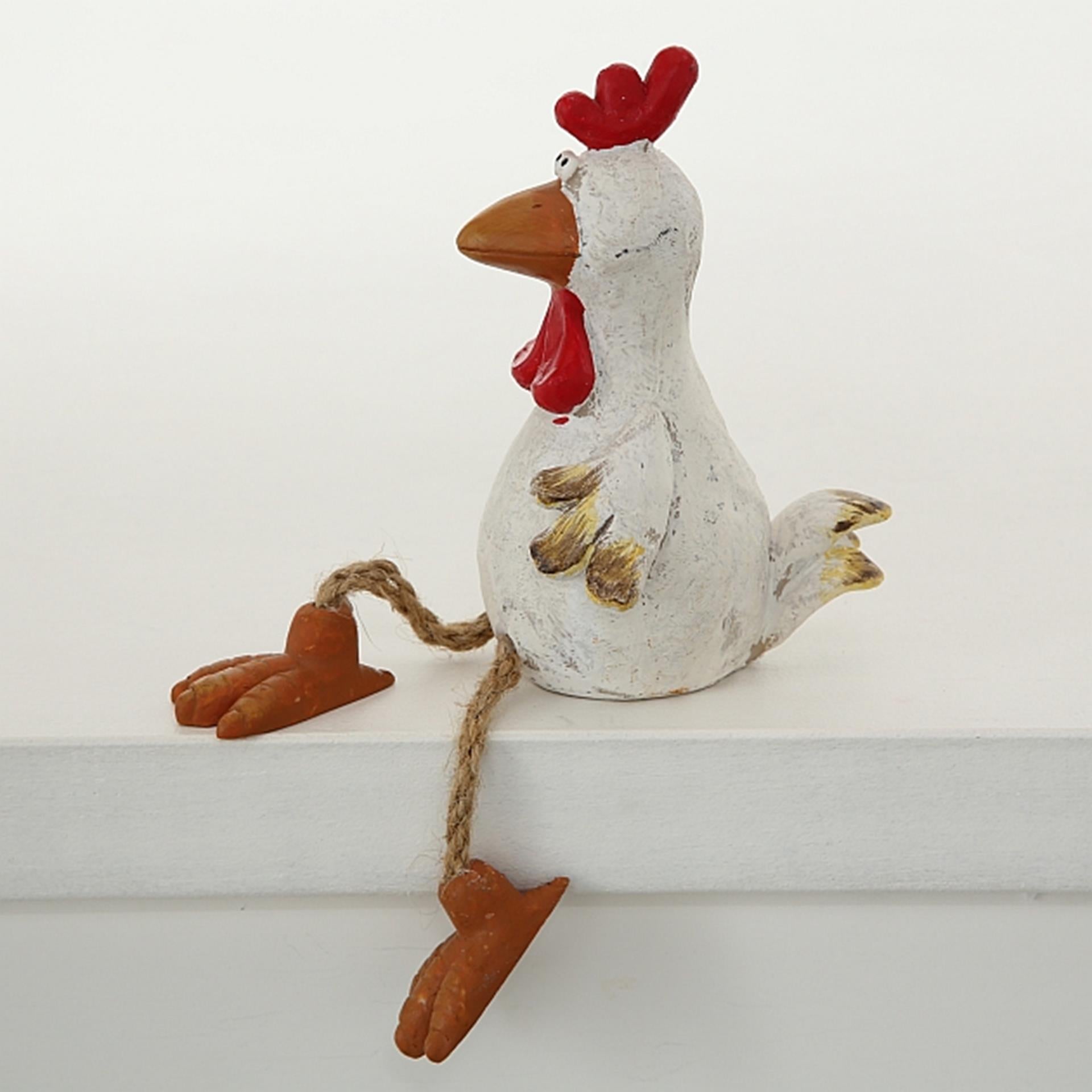 Boltze home animal de ferme avec pattes pendantes h20cm