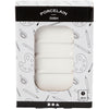 Porte-savon Creativ company, h : 2,5 cm, l : 13,5 cm, l : 10 cm, blanc, 1 pièce