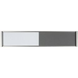 Plaque de porte ultradex argent 314577