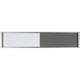 Plaque de porte ultradex argent 314577