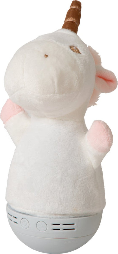 Lucide Dolly - lampe de nuit chambre d'enfant - piles - LED - 1x3w 2700k - avec fonction musique - blanc