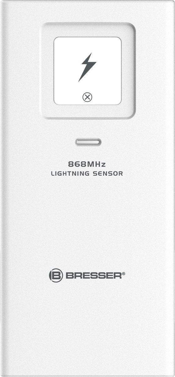 Capteur de foudre Bresser - portée env. 100m - avec signal lumineux sur capteur