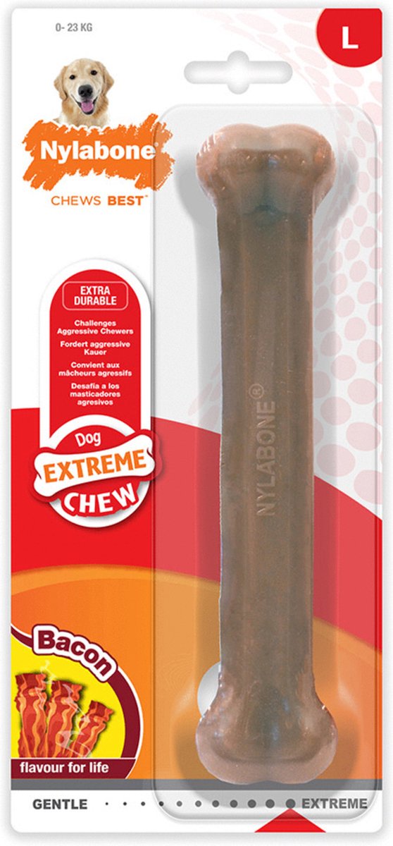 Nylabone Dura mâcher pour la saveur des bacons durs bijters