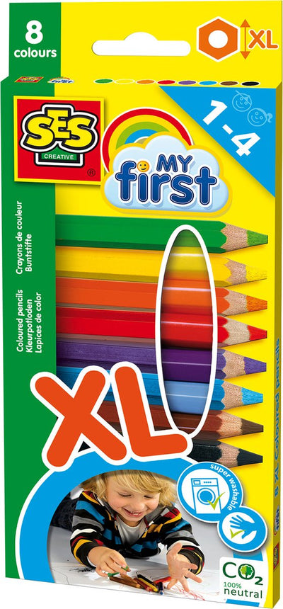 Ses mes premiers crayons de couleur