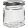 Pot en verre Creativ company, h : 6,5 cm, d 5,7 cm, 100 ml, transparent, 12 pièces 1 boîte