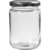 Pot en verre Creativ company, h : 11 cm, d 7,5 cm, 370 ml, transparent, 6 pièces 1 boîte