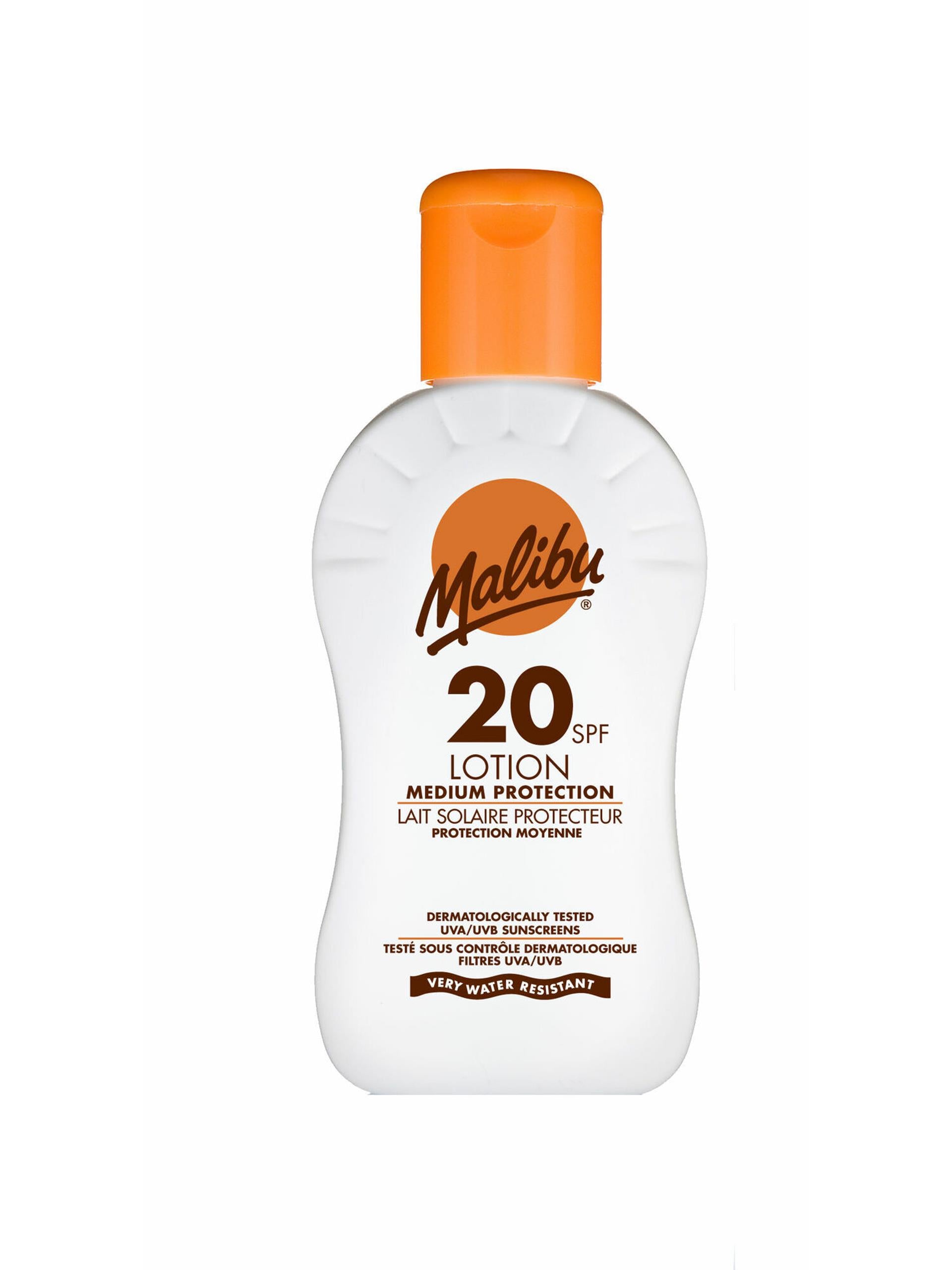 Lotion solaire Malibu 200 ml spf20
