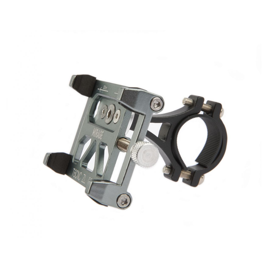 Support de téléphone Mirage G20 aluminium - gris