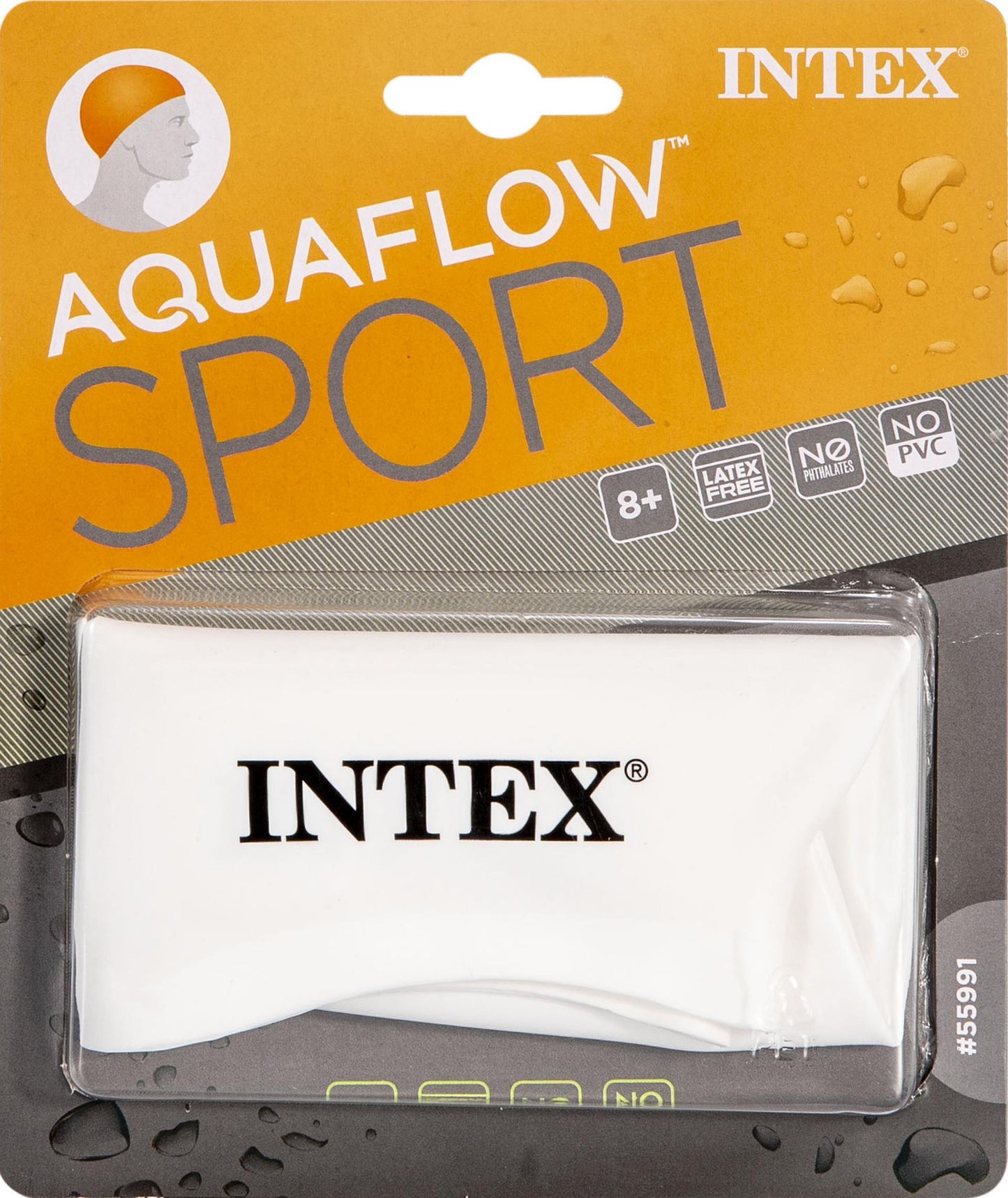 Bonnet de bain Intex, bonnet de bain en silicone