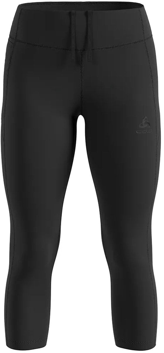 Odlo leggings de course essentials 3 4 - femme - noir - xl