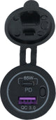 Connexion intégrée Carpoint USB USB-C 65W chargeur rapide