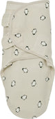 Couverture d'emmaillotage Meyco pour bébé pingouin - sable doux - 4-6 mois - 1,0 tog
