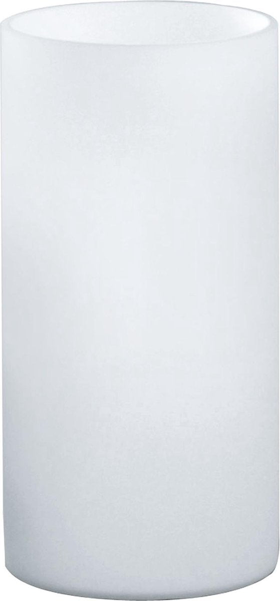 Lampe de table Eglo géo / 1 lumière - ø10 cm - blanc