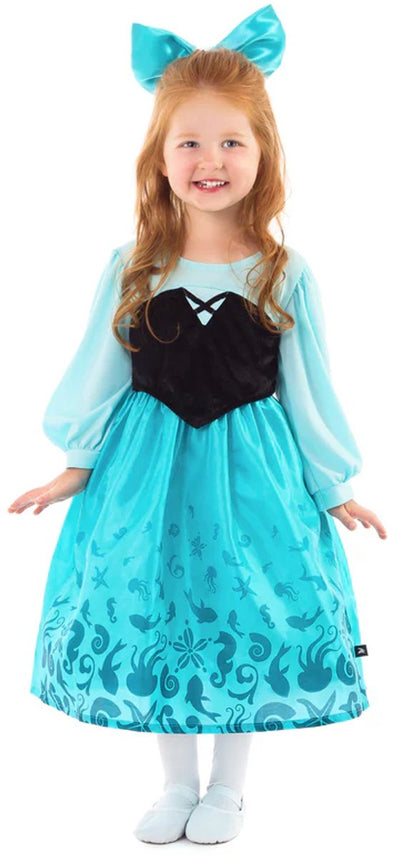 Petites aventures - journée sirène - robe avec nœud - taille 110-122