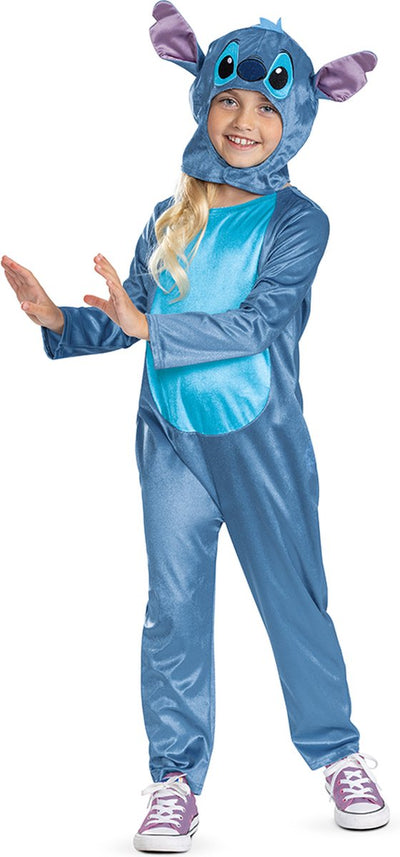 Déguisement Disney - Lilo Stitch, costume Stitch classique, taille s (5 - 6 ans), enfant