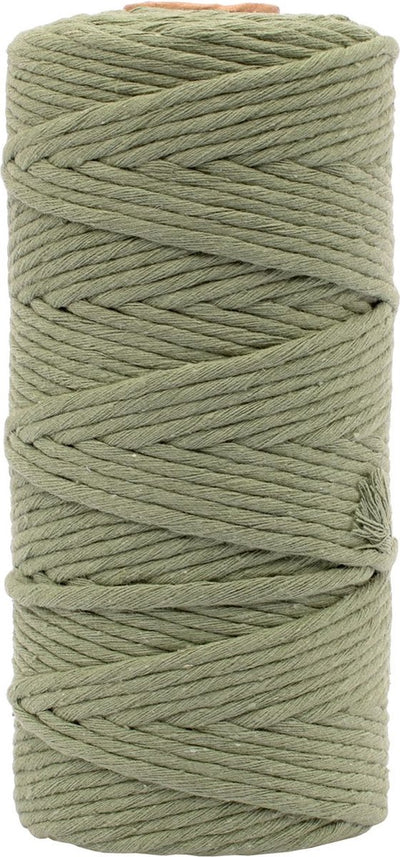 Vaessen creative • corde macramé 3mmx100m vert olive