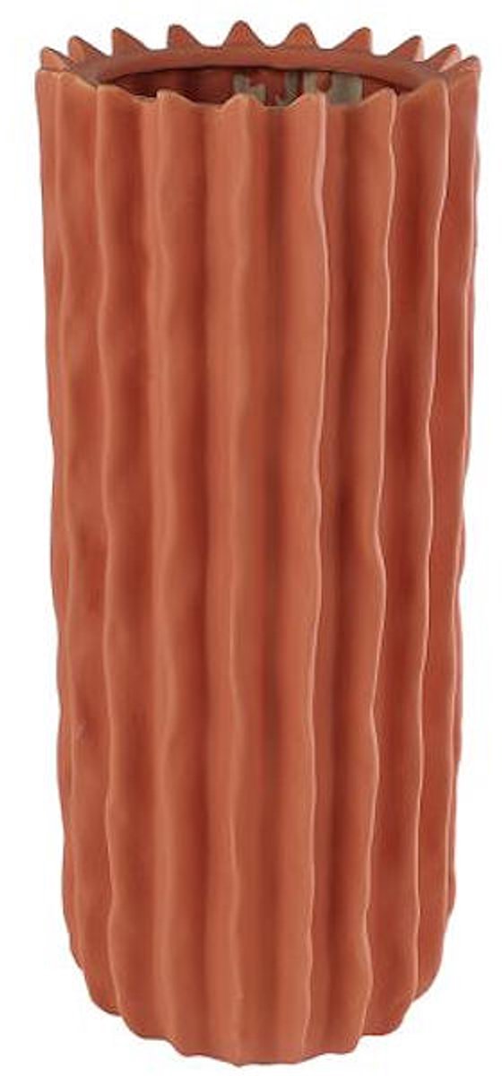 Van crinière vase jouet terra poterie 13x13x28cm décoration.
