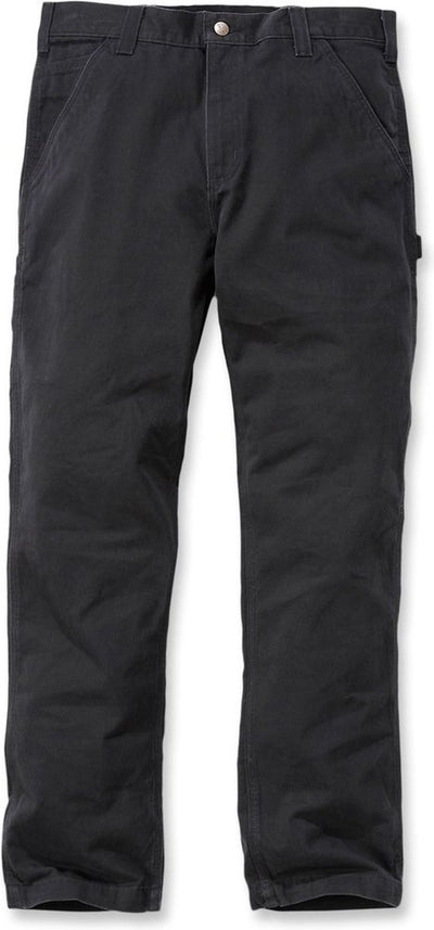 Carhartt salopette en sergé lavé b324 noir-w32-l32