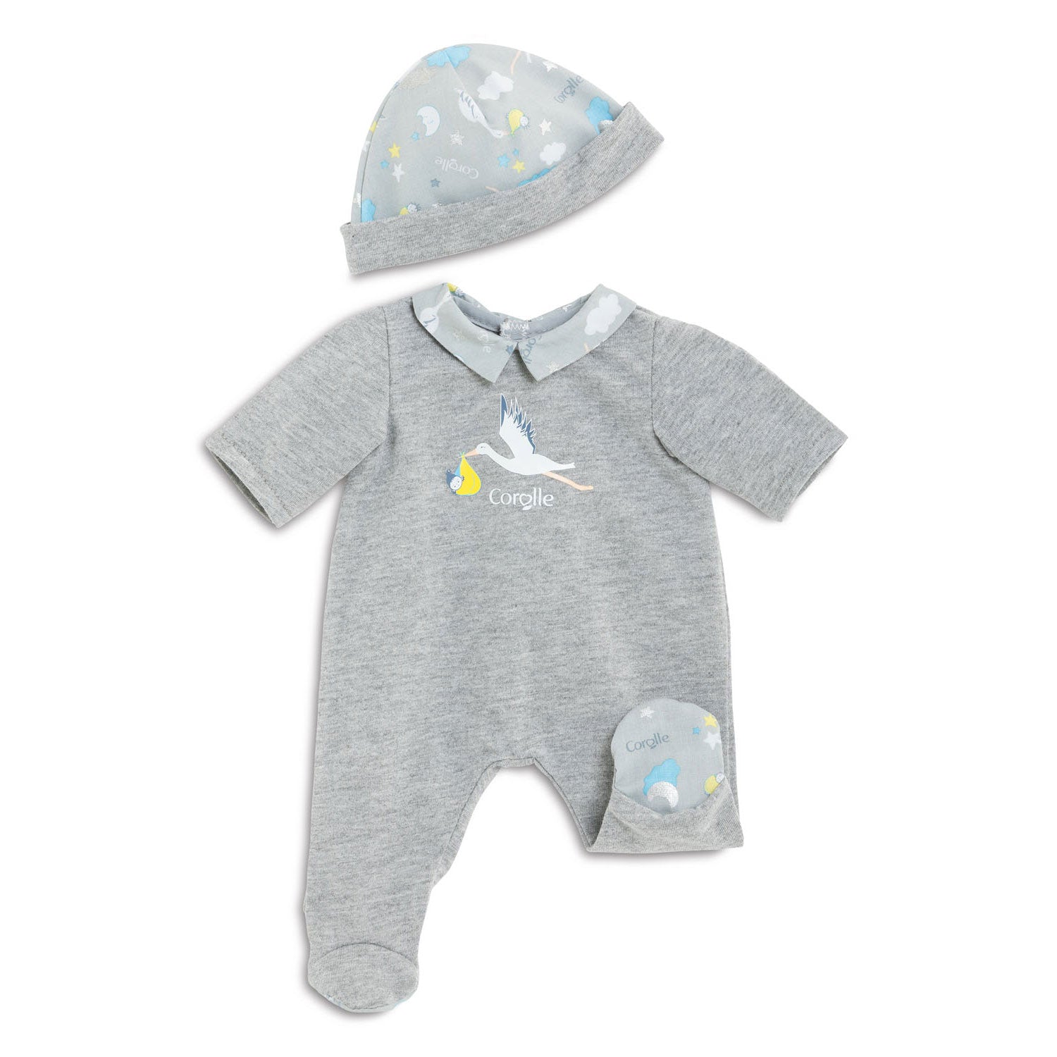 Corolle Mon Grand Poupon Stork Pyjamas, 36cm