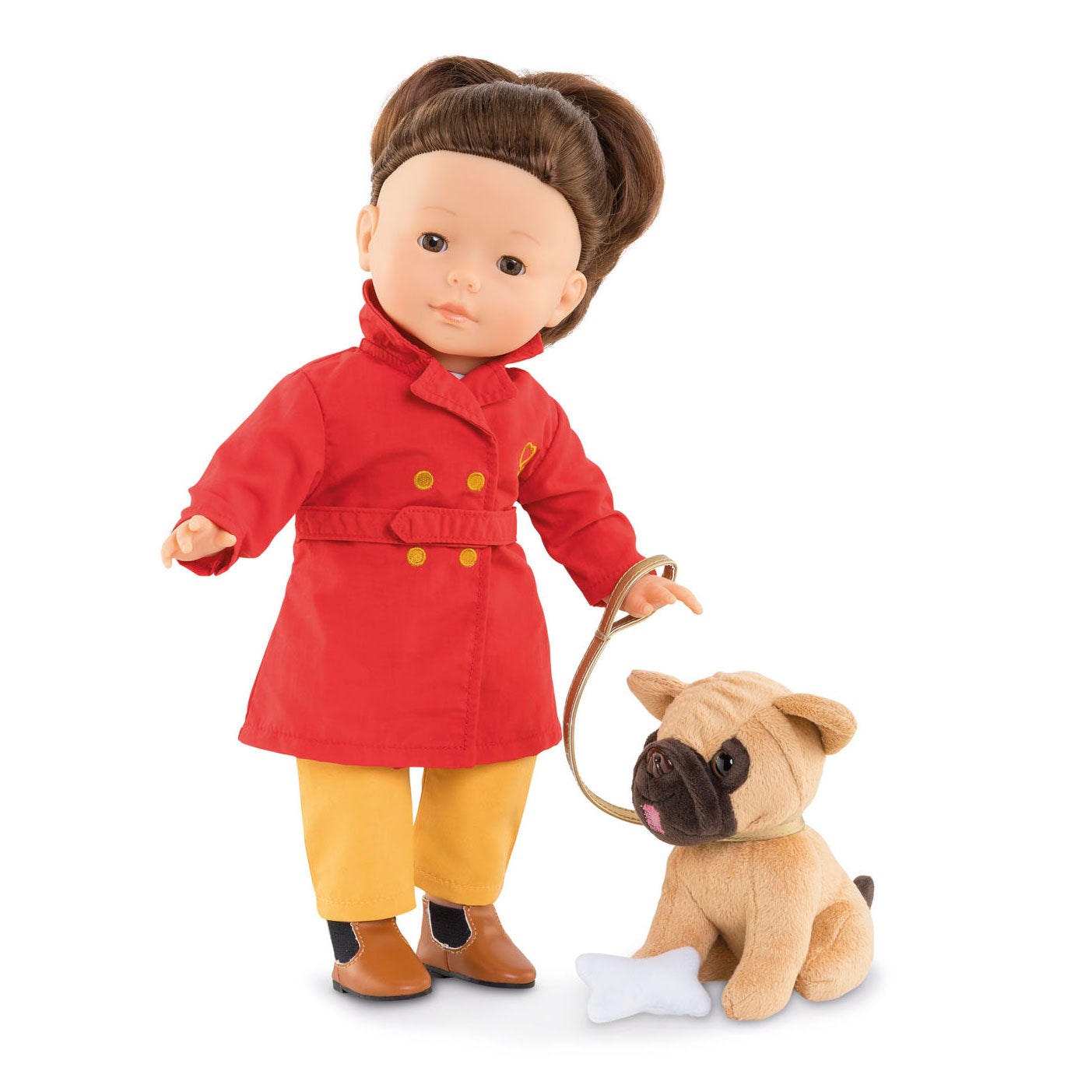 Ensemble de chiots Corolle MA avec ceinture et os