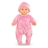 Corolle Mon Poupon Pajamas rose avec chapeau, 30 cm