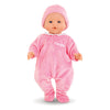 Corolle Mon Grand Poupon - Pajamas rose avec chapeau, 36 cm