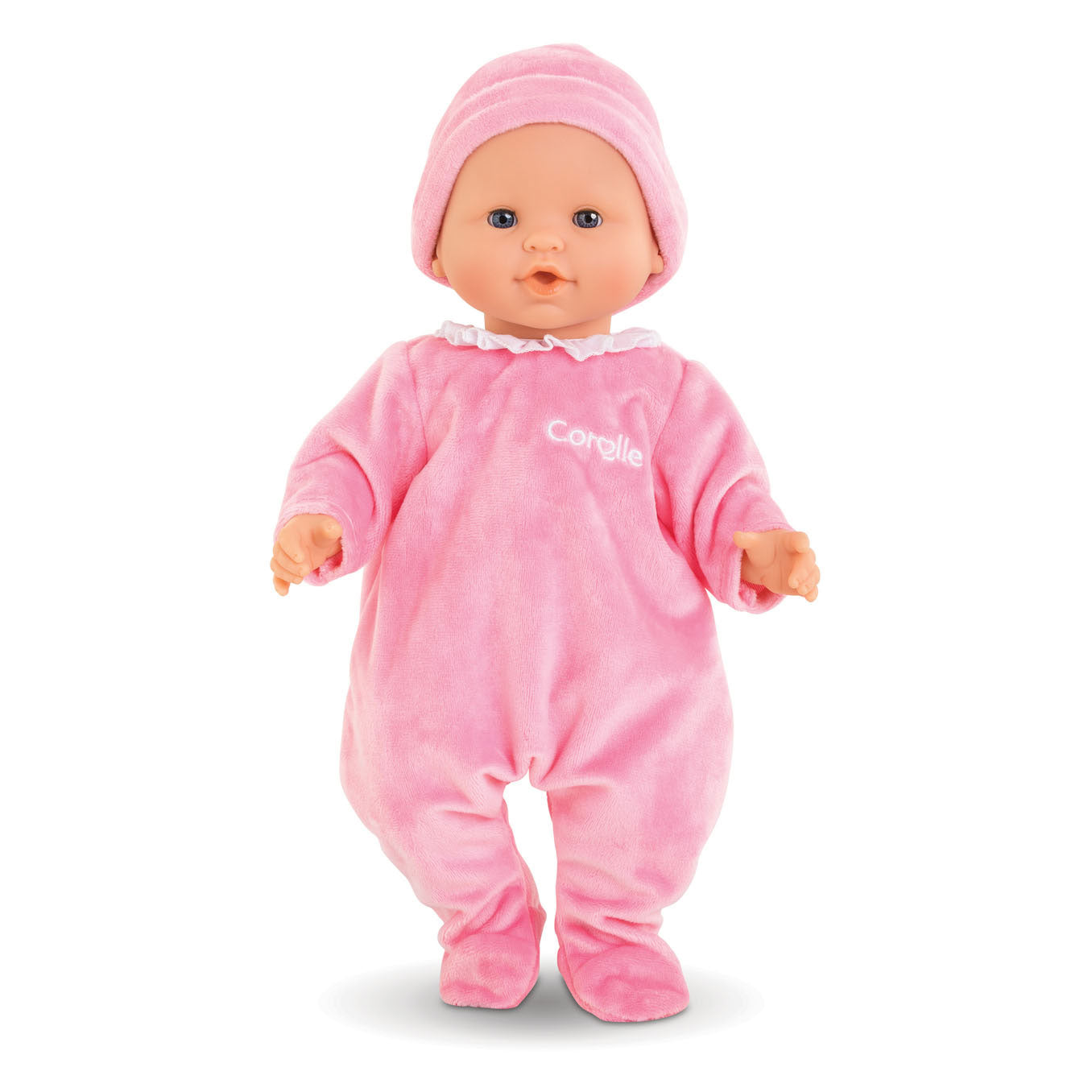 Corolle Mon Grand Poupon - Pajamas rose avec chapeau, 36 cm