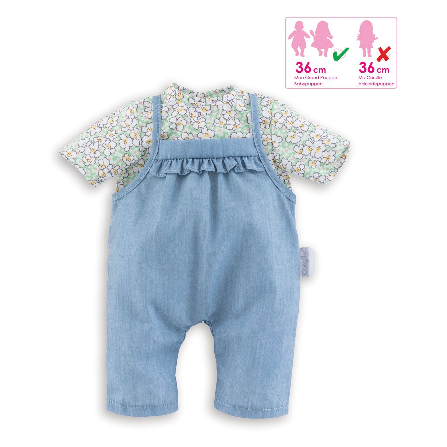 Corolle Mon Grand Poupon Dolls Blouse et dans l'ensemble, 36 cm