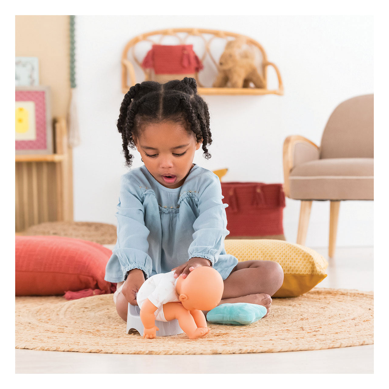 Corolle Mon Poupon Babypot avec lingettes