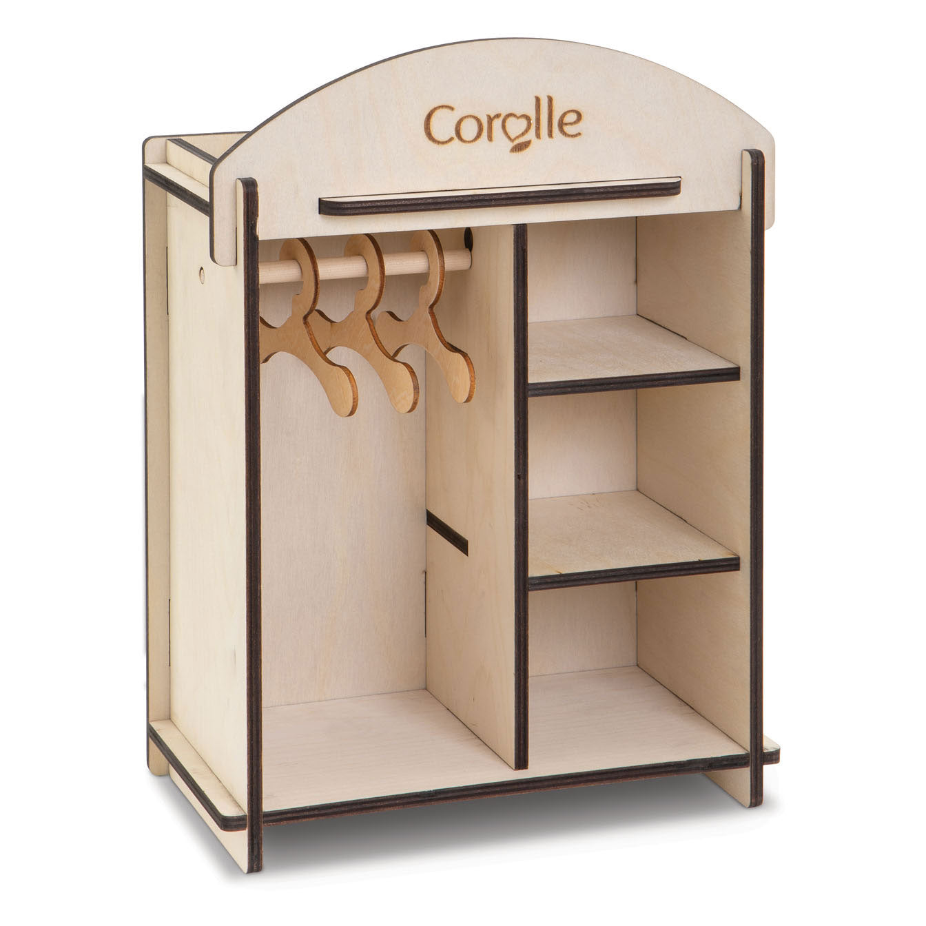 Armoire en bois corolle
