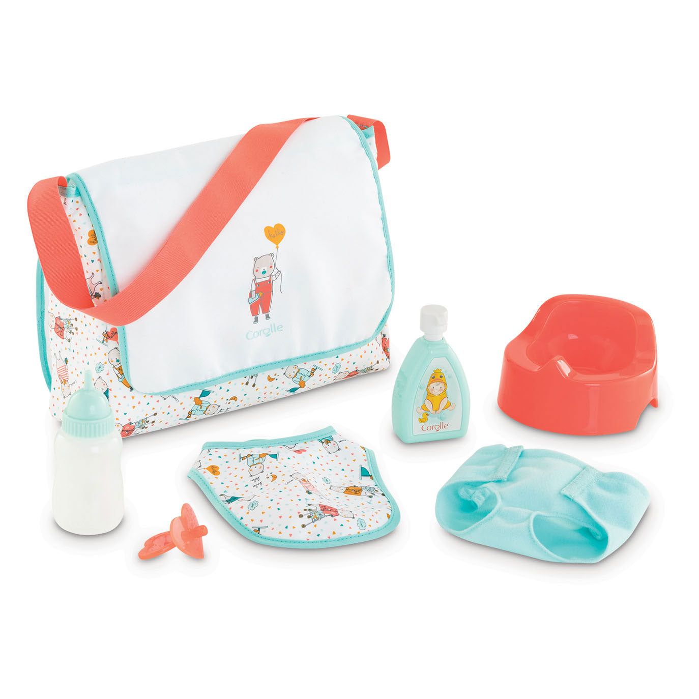 Corolle Mon Grand Poupon Dolls Duierbag avec des affectations