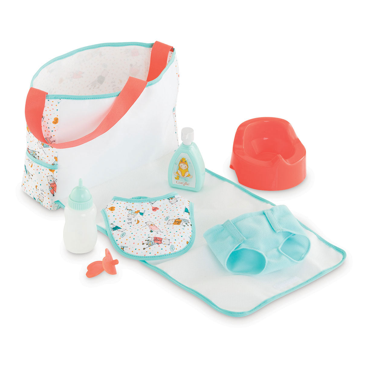 Corolle Mon Grand Poupon Dolls Duierbag avec des affectations
