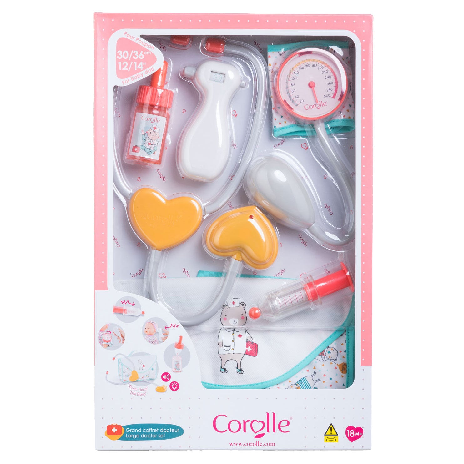Corolle Mon Grand Poupon - Doll Doctor's set