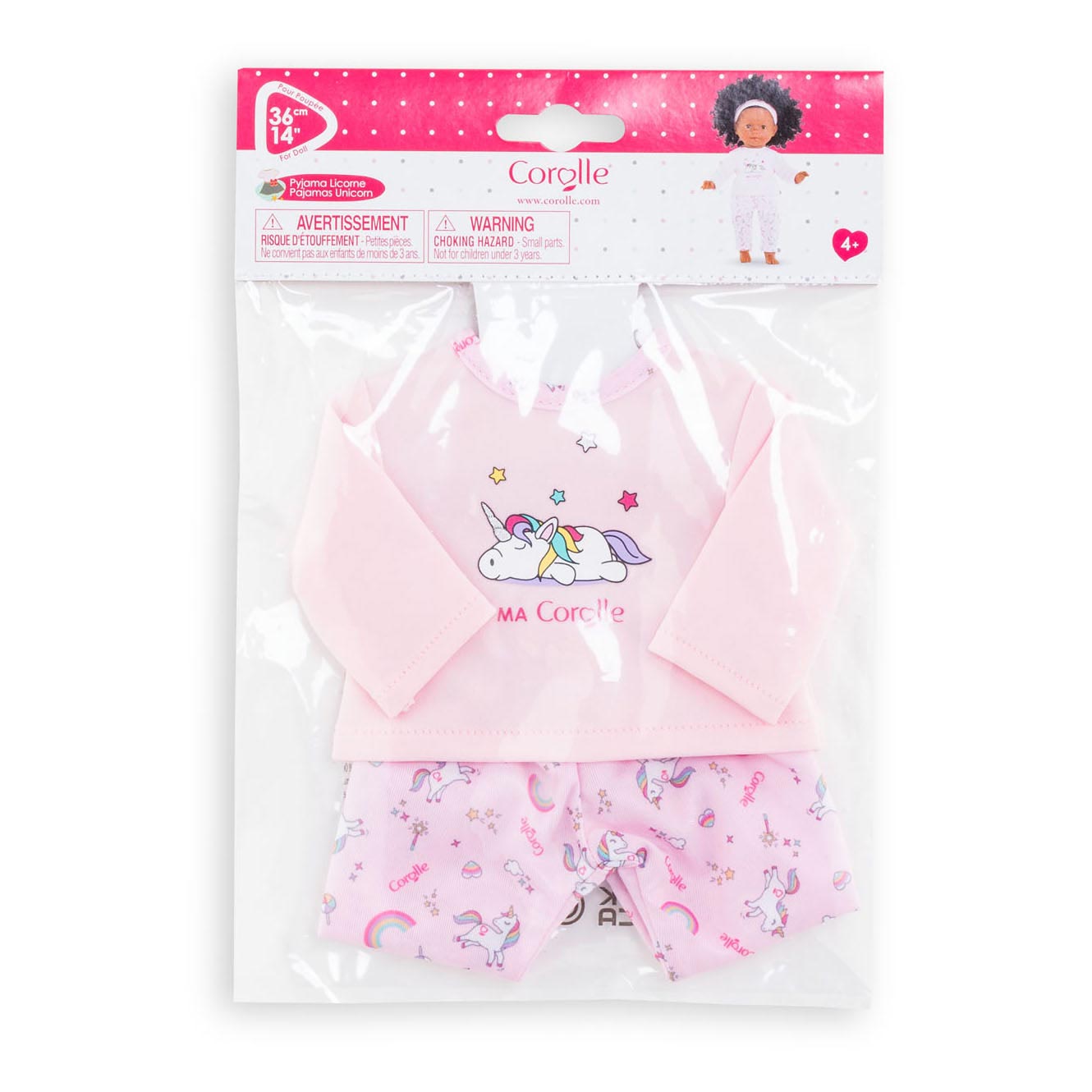 Corolle ma poppenpajamas licorn