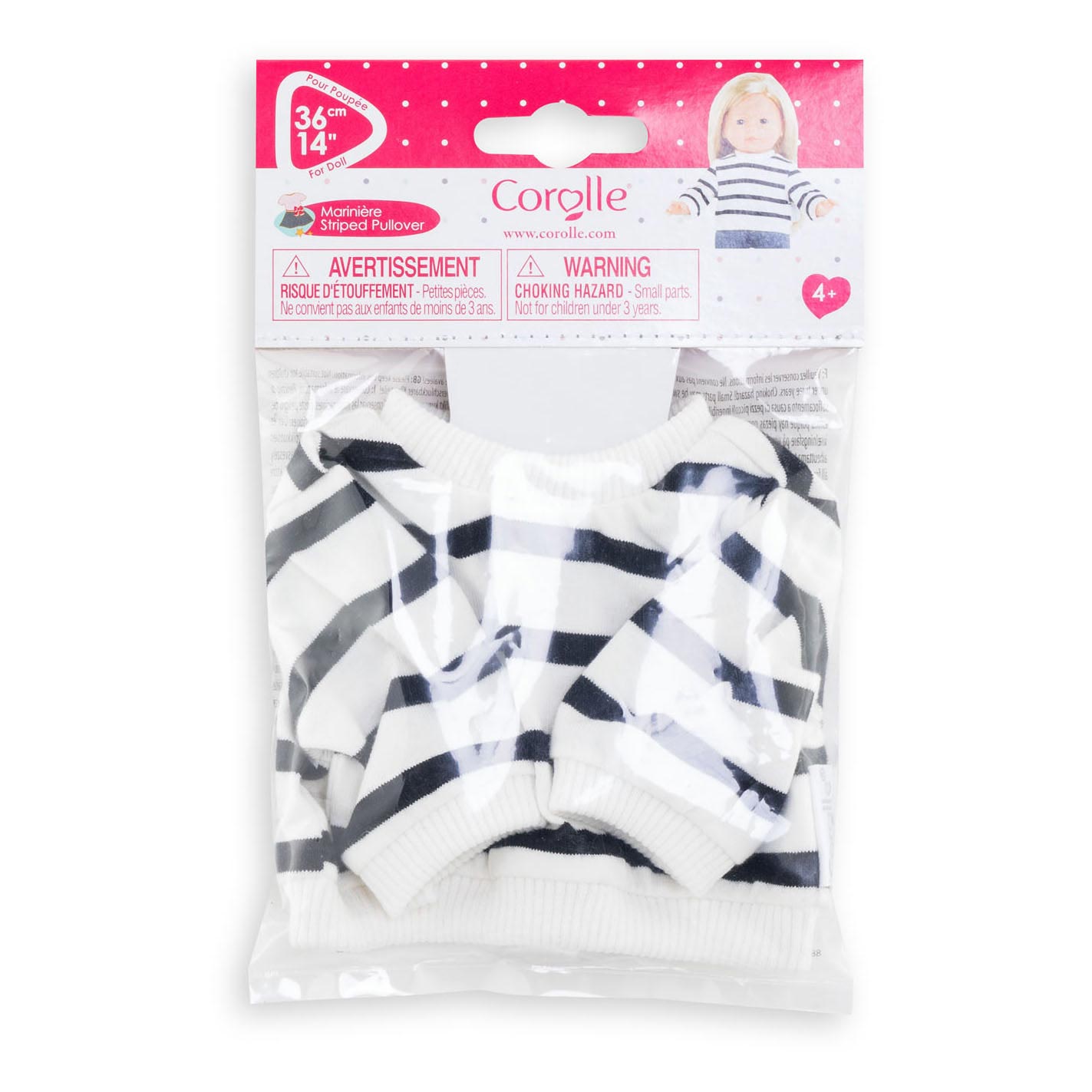 Corolle Ma Dolls Pullover rayé