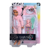 Corolle Girls - Fashion Pop Valentine Pyjama Party Set - afbeelding 2
