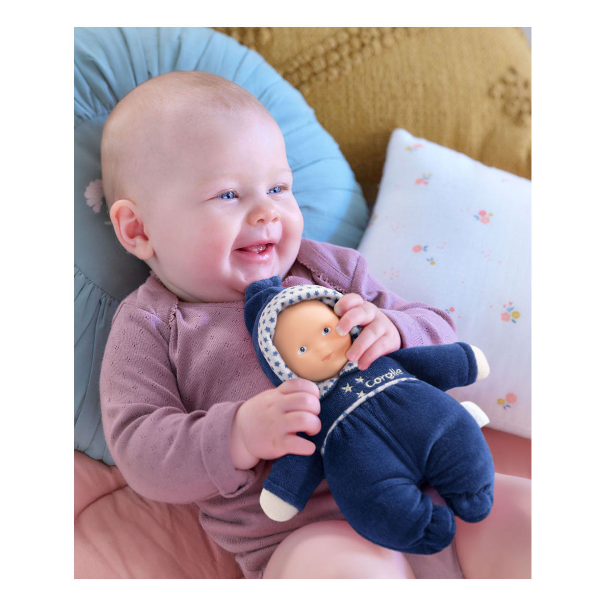 Corolle Mon Doudou Babidoux Navy Blue Dreams Babypop, 20 cm