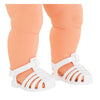 Corolle Mon Grand Poupon Sandales blanches, 36 cm