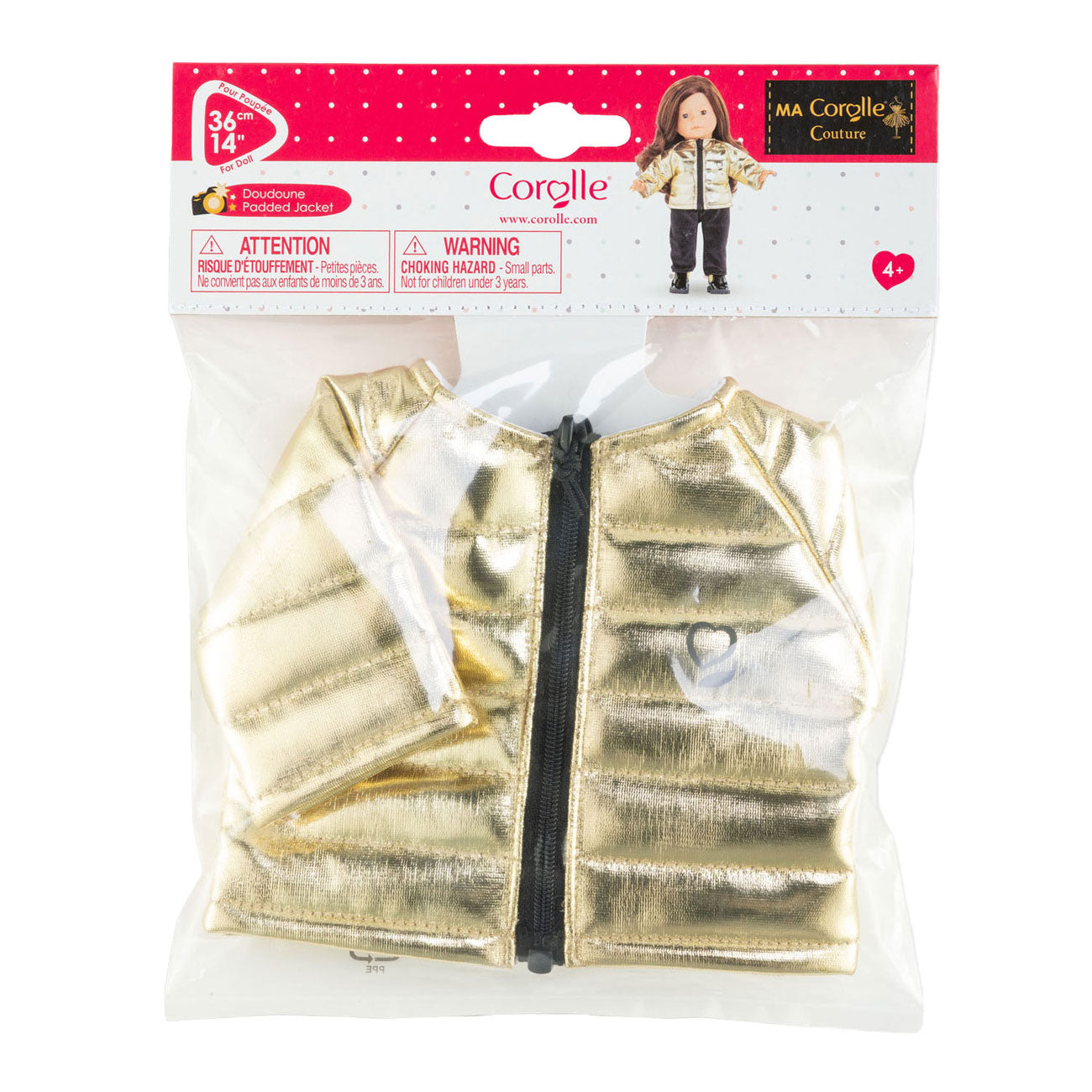 COROLLE MA TRANDE JACKET COUTURE GOLD, 36 cm