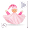 Corolle Tidoudou - Tissu de câlins rose, 17 cm