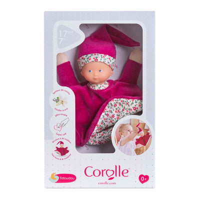 Corolle Tidoudou - Tissu de câlins de grenadine rose, 17cm