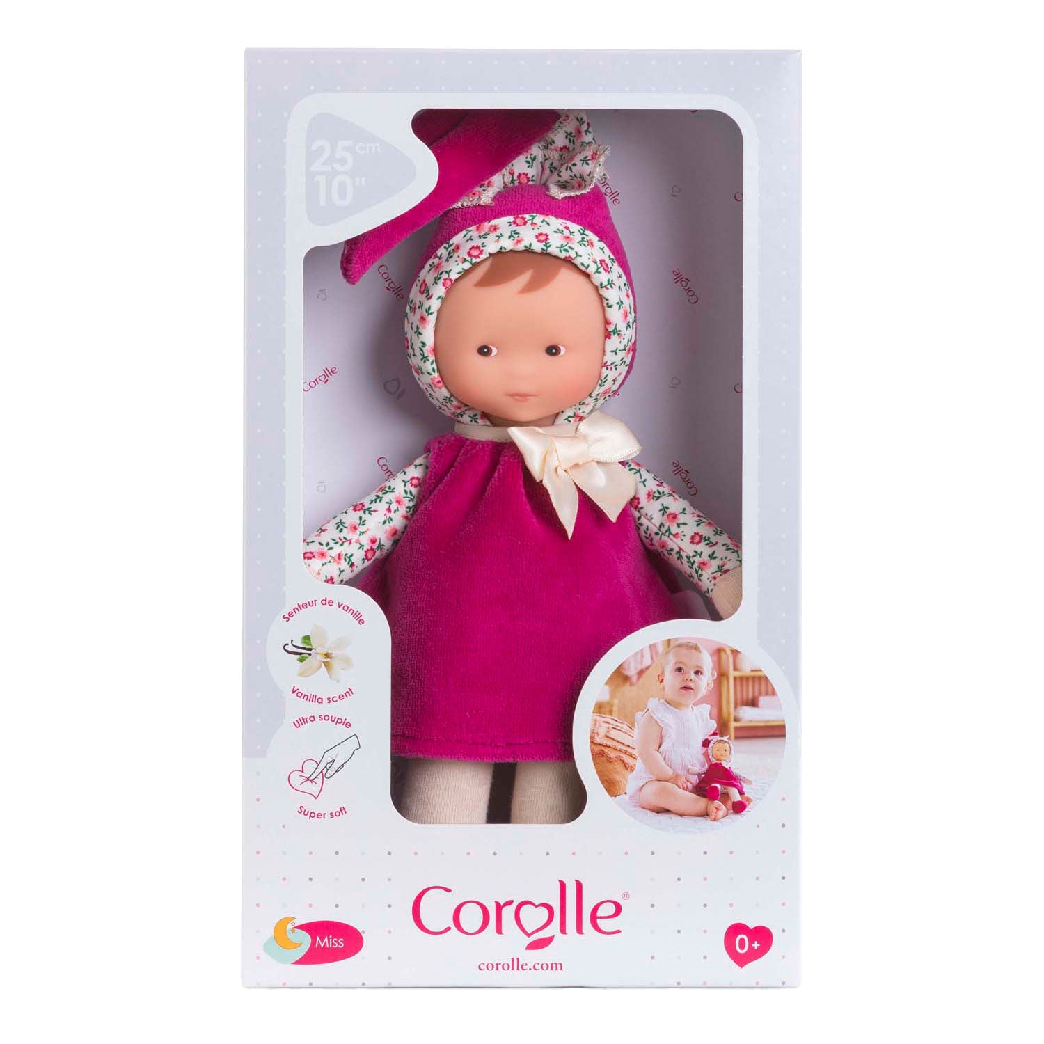 Corolle Miss - Grenadine Rose, 25 cm