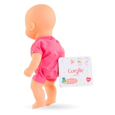 Corolle Mini Bad Babypop - Rose, 20 cm