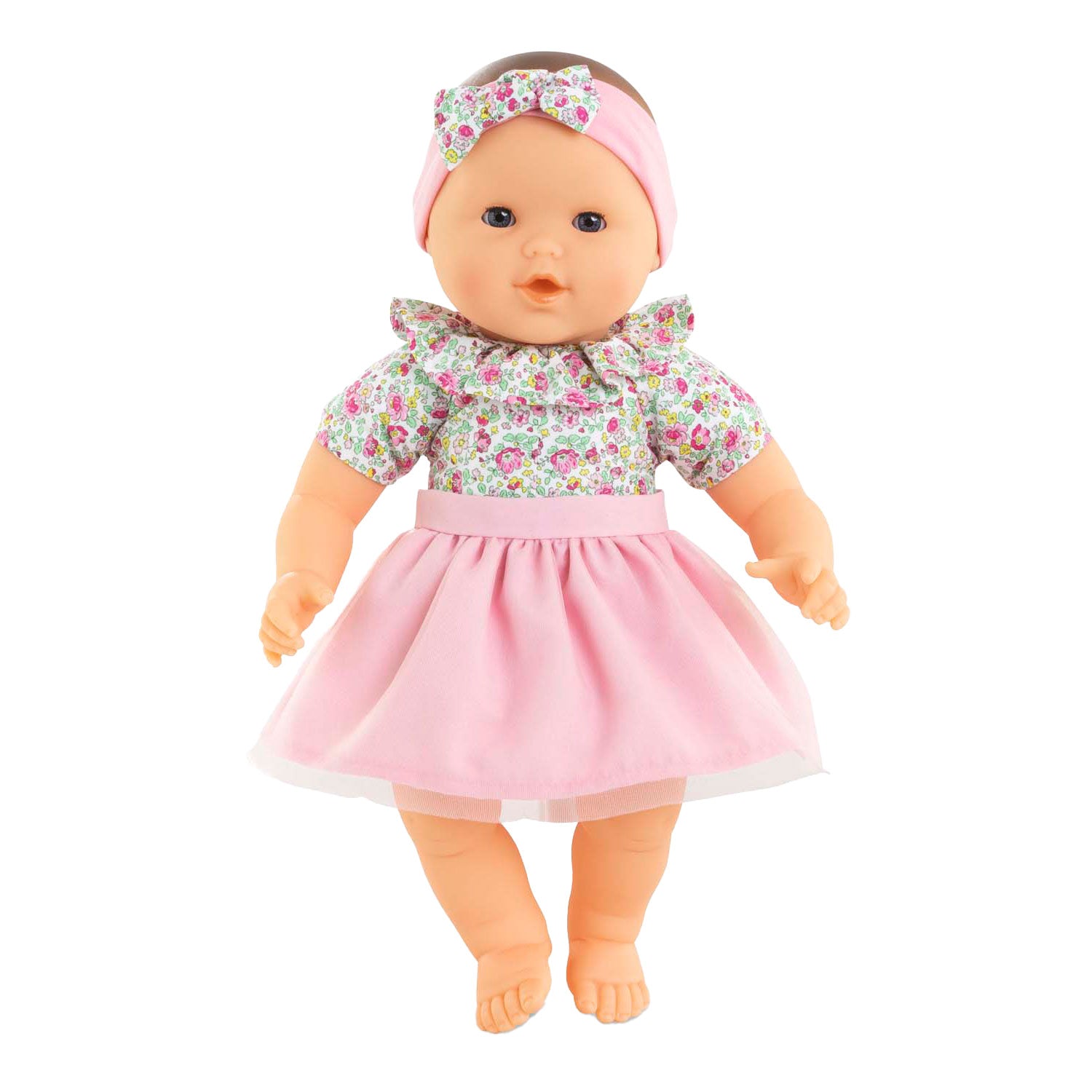 Corolle Grande poupée bébé avec des fleurs, 36 cm