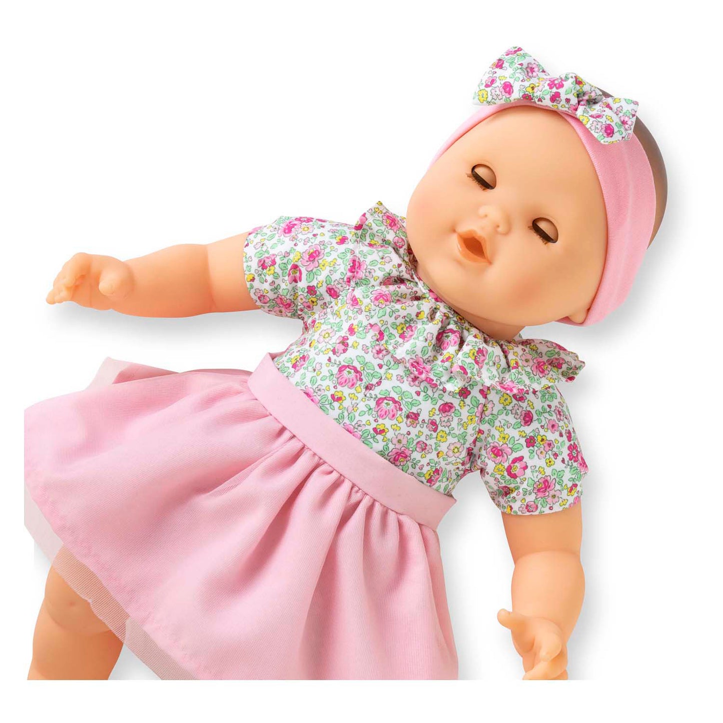 Corolle Grande poupée bébé avec des fleurs, 36 cm