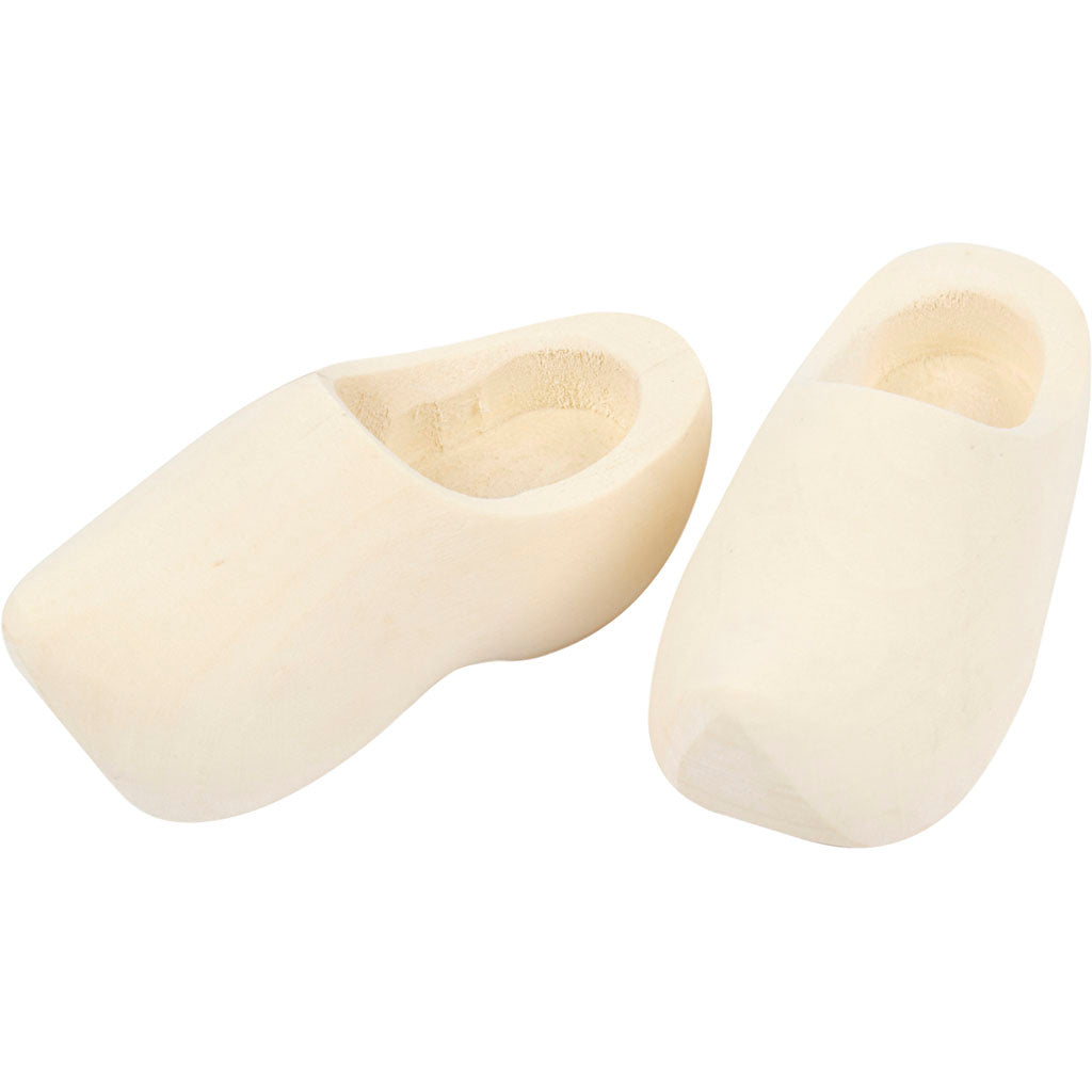 Sabots en bois hollandais Creativ company, L: 70 mm, 1 paire