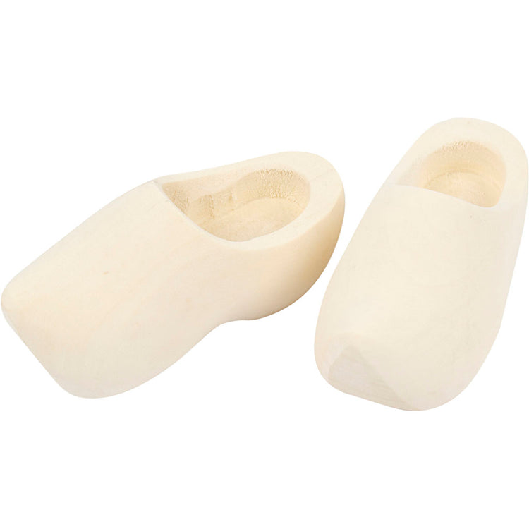 Sabots en bois hollandais Creativ company, L: 70 mm, 1 paire