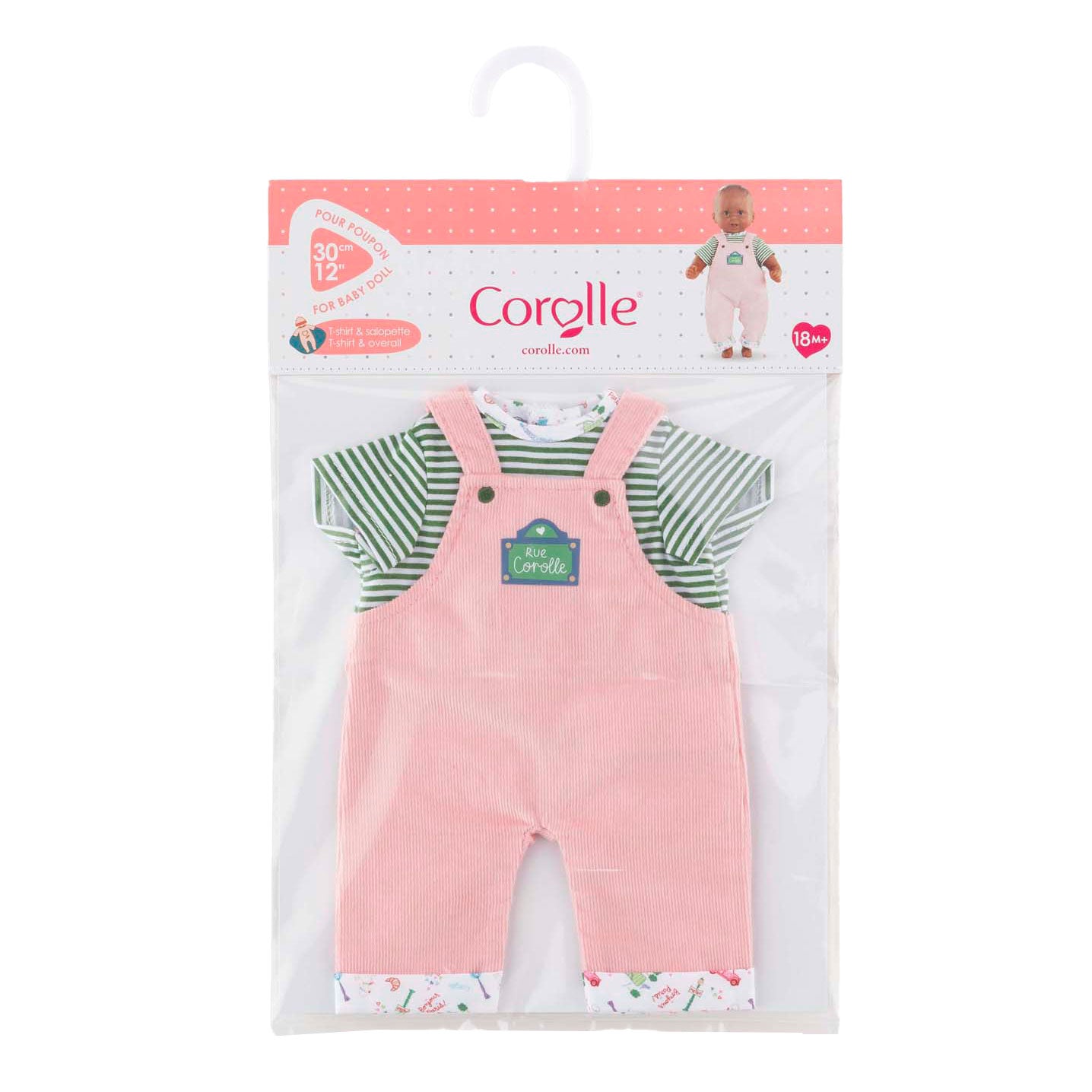T-shirt Corolle et dans l'ensemble pour bébé pop, 30 cm